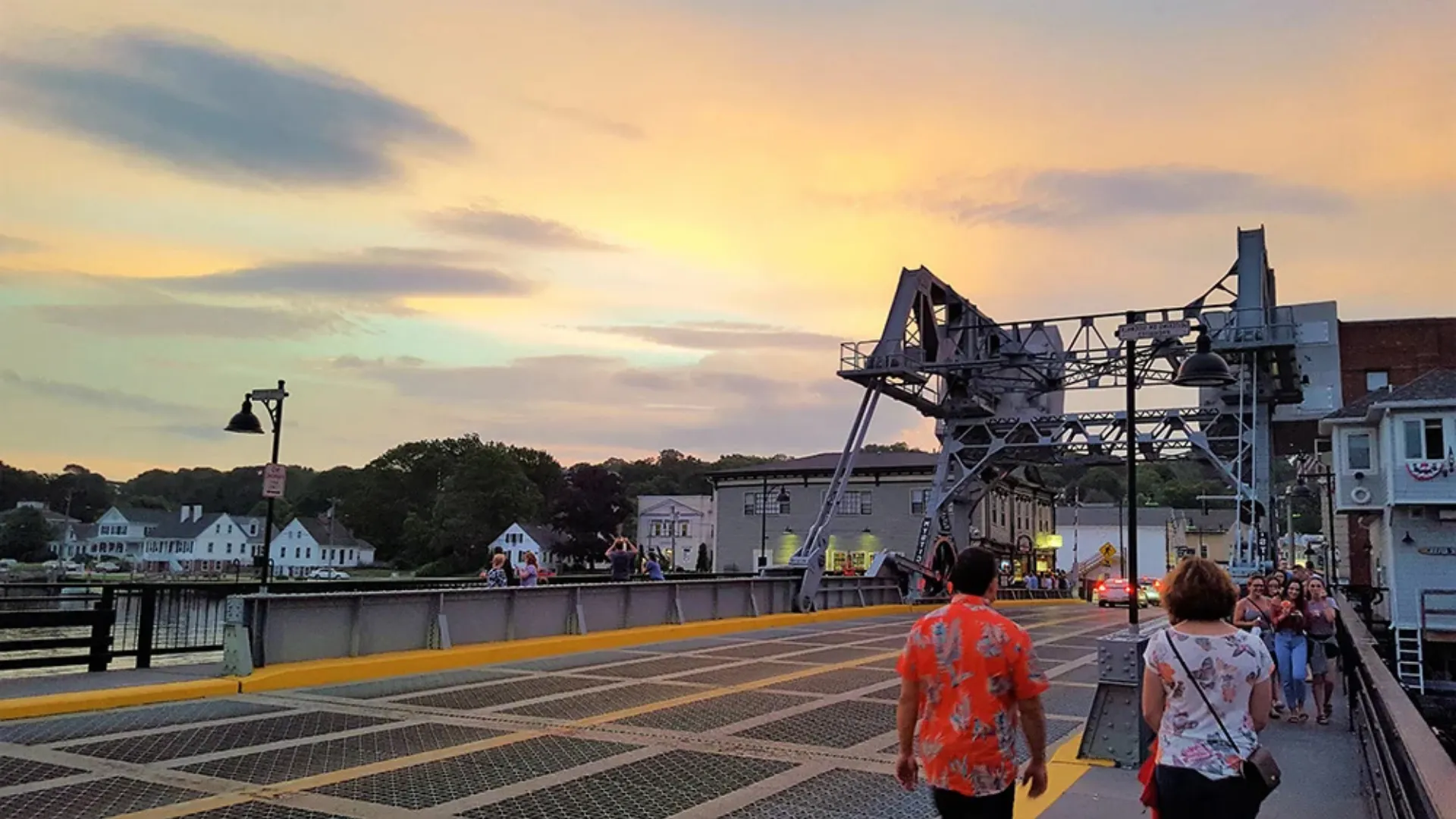 Sunset Walks at Mystic River