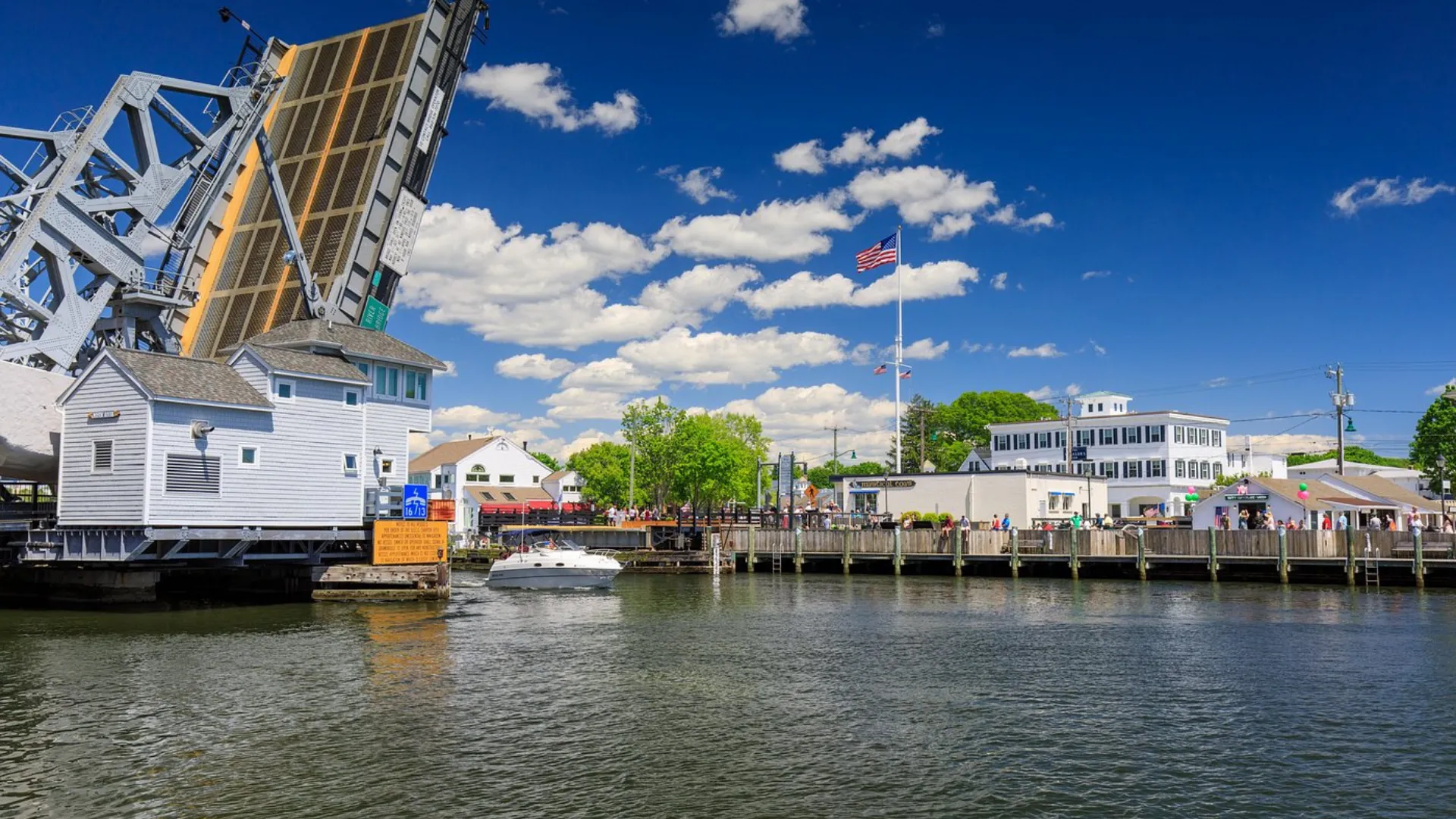 Visit Mystic Drawbridge and the Harbor