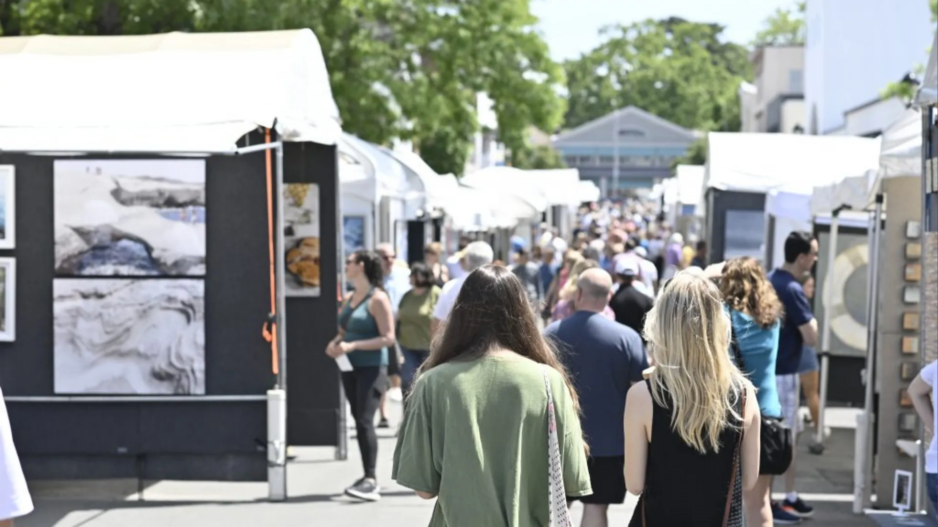 Attend a Local Food or Art Festival
